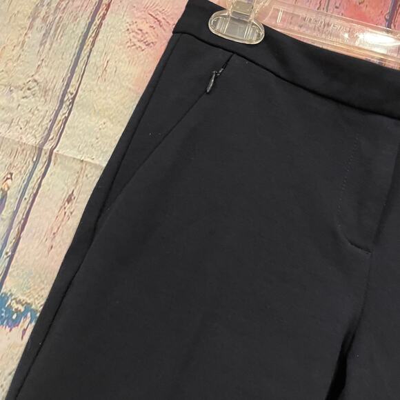 Kobi Halperin Alexandra Double-knit Pants Womens 2 Navy Blue Classic Ankle - Picture 9 of 11